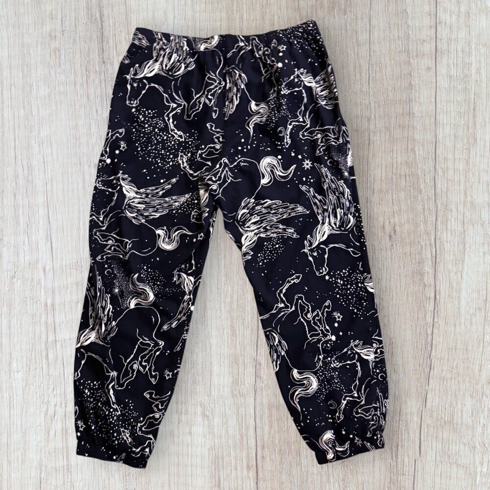 Victorias Secret Pegasus Celestial Horse Star Print Jogger Pants Y2K Lounge PJ